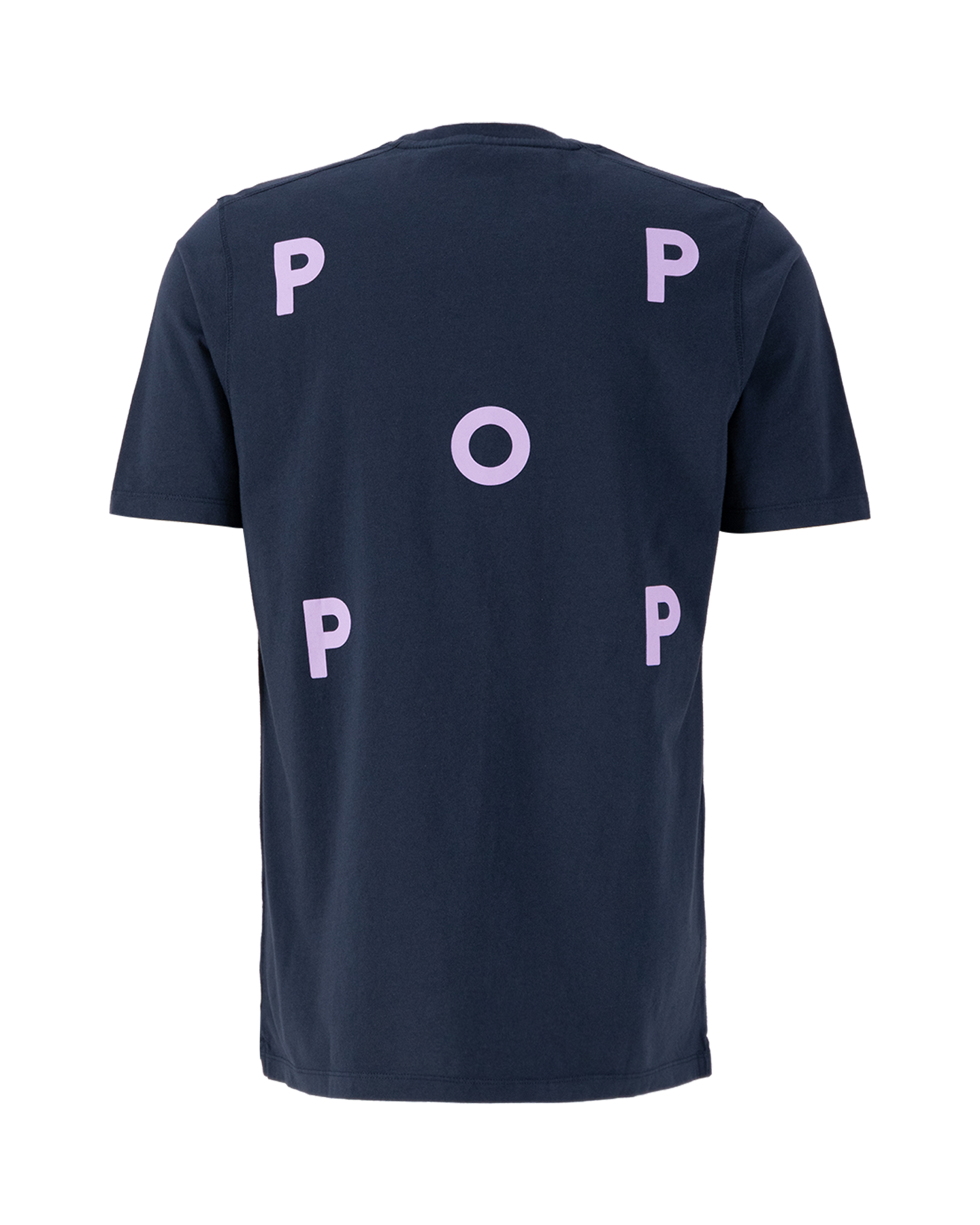 POP Trading Company Logo T-Shirt NAVY 1