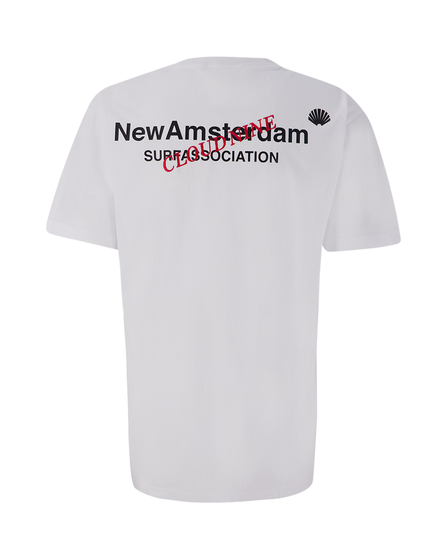 New Amsterdam Surf Association Cloud Nine Tee White WIT 1