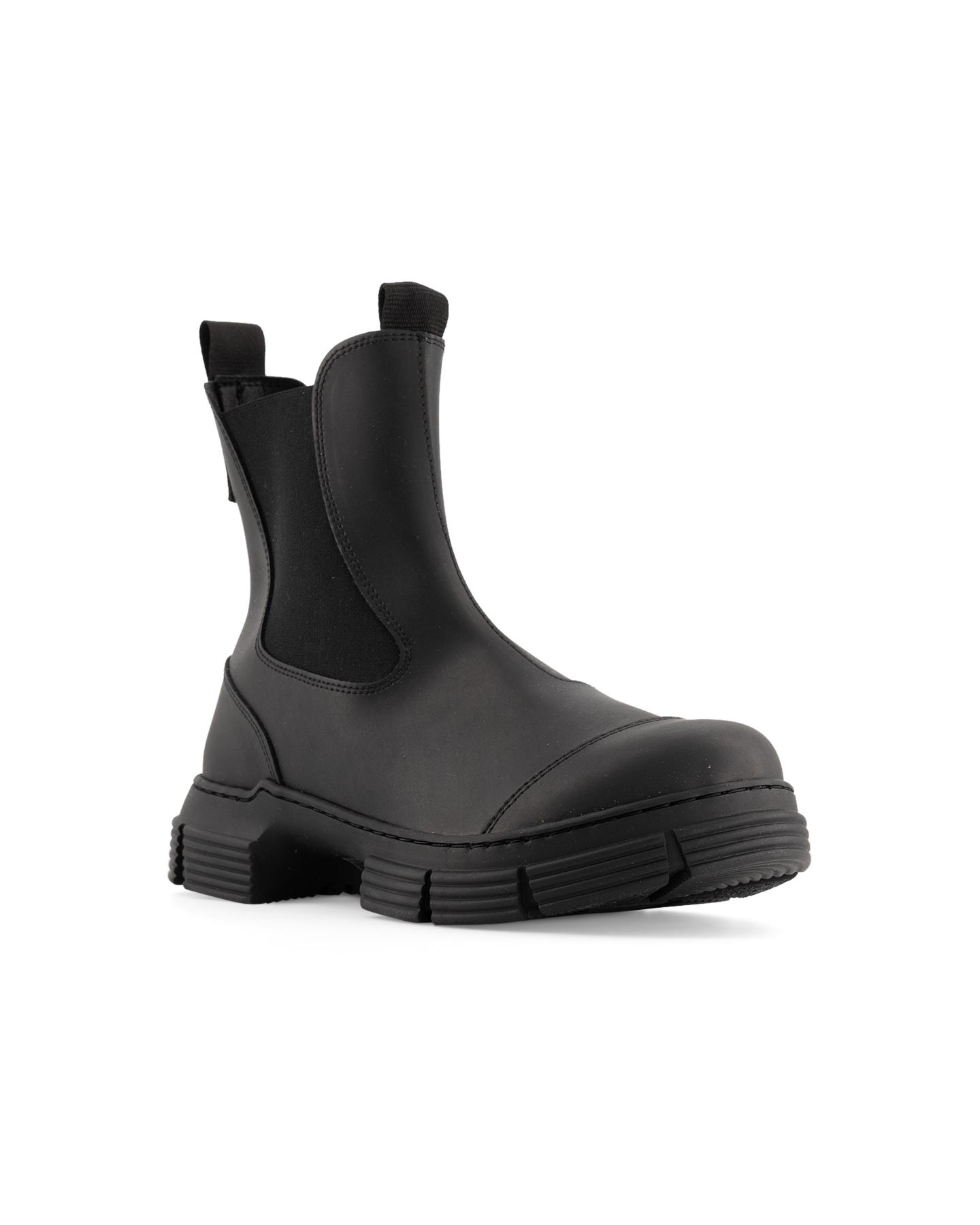 Ganni Recycled Rubber City Boot BLACK 2