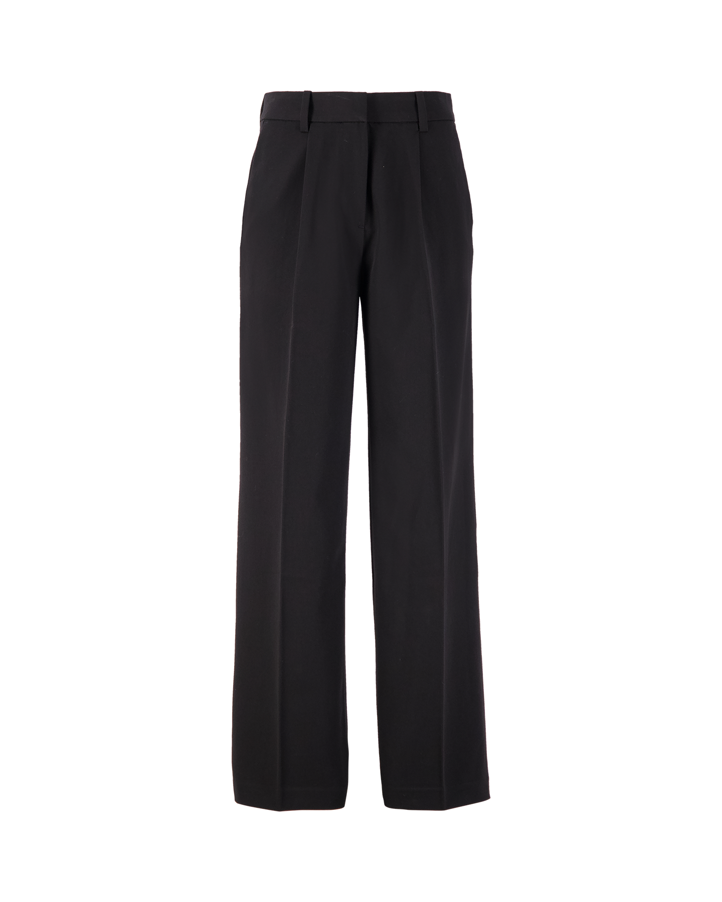 OLAF Tailored Wide Leg Pants ZWART 1