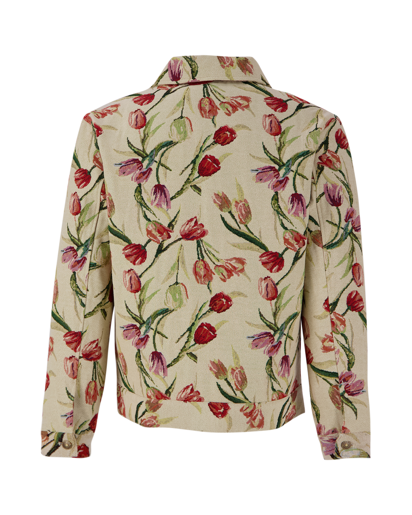 Brams Fruit Flower Jacket BEIGE 2