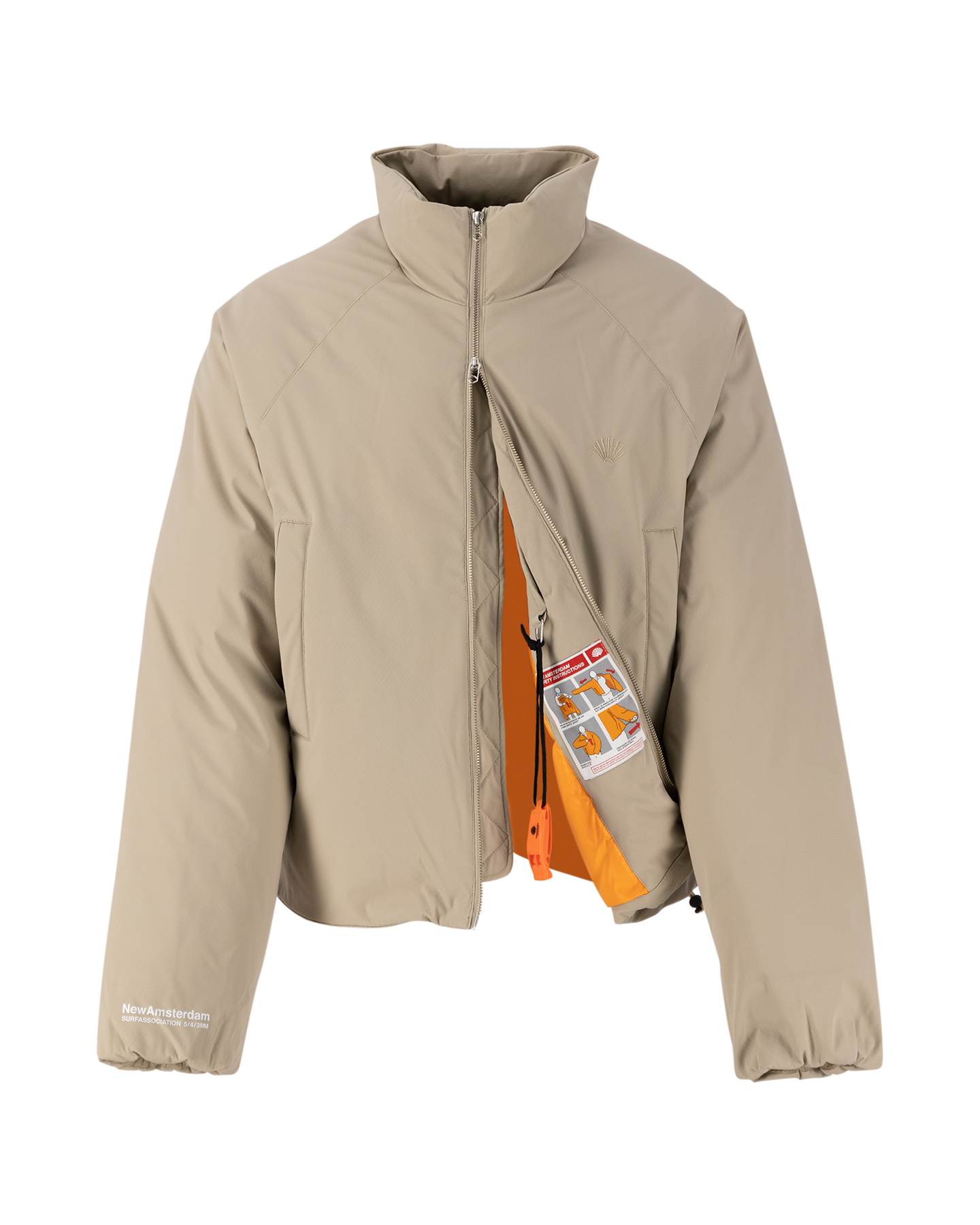 New Amsterdam Surf Association Safety Jacket Sand ZAND 3