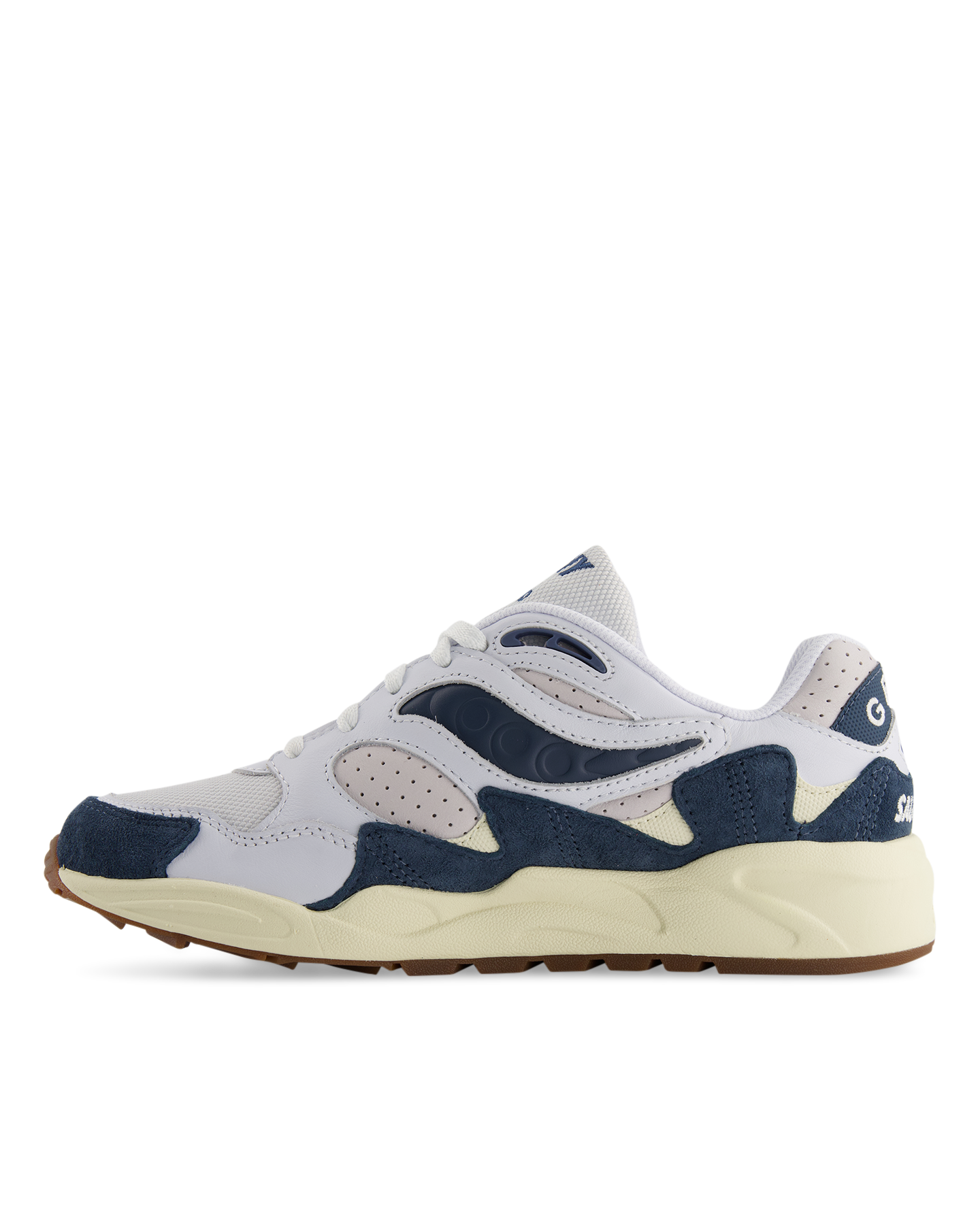 Saucony Grid Shadow 2 - White/Navy NAVY 4