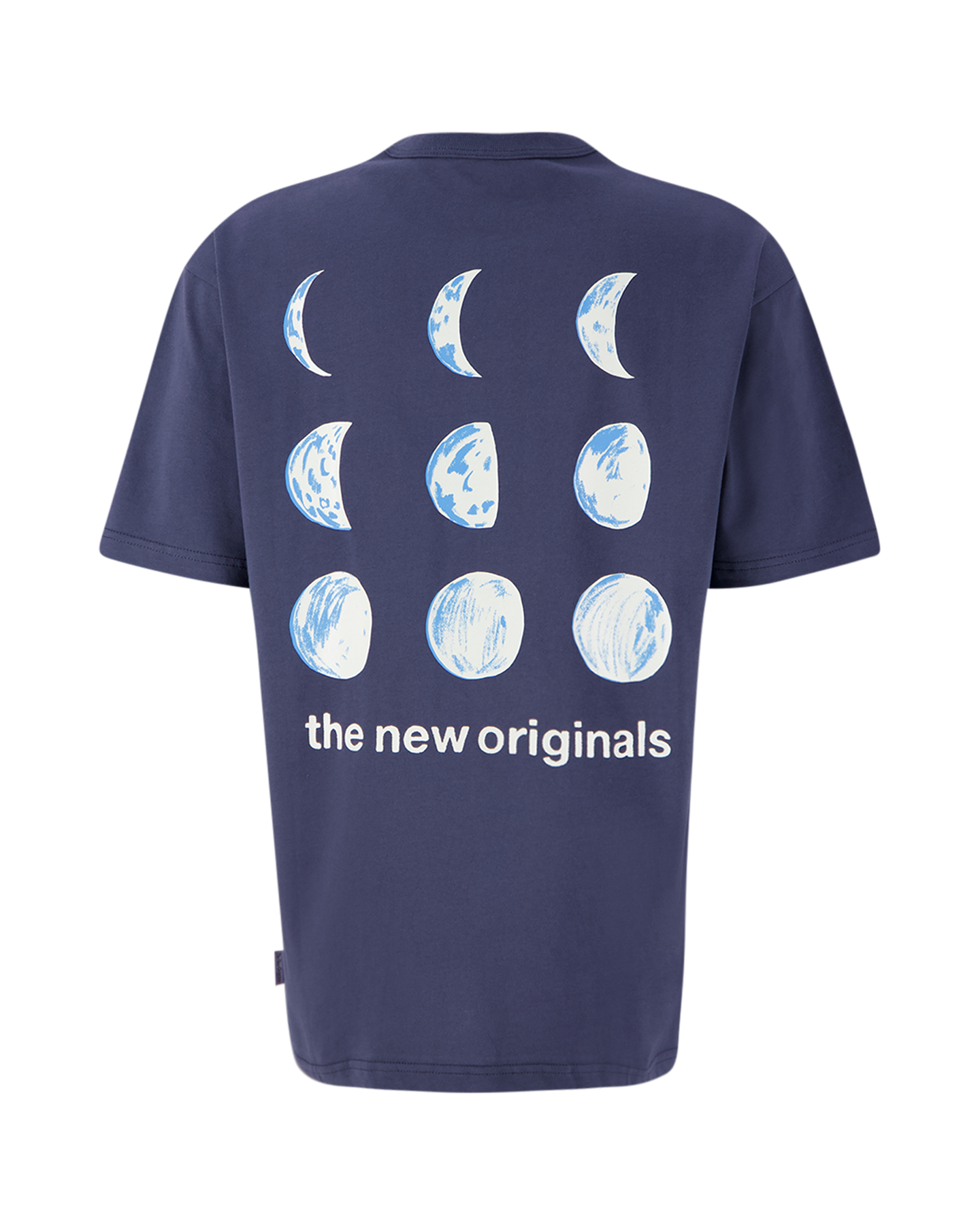 The New Originals 9 Moon Phases Tee BLAUW 1