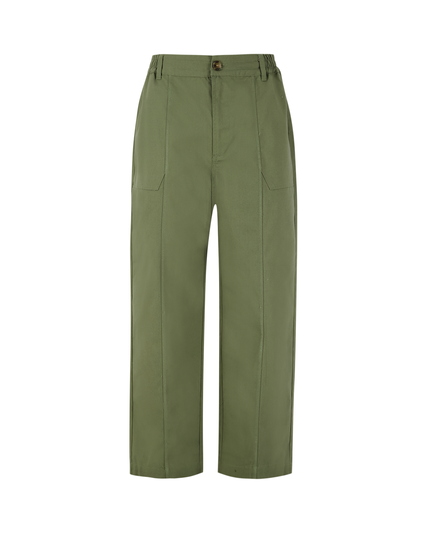 POP Trading Company Military Overpant GROEN 1