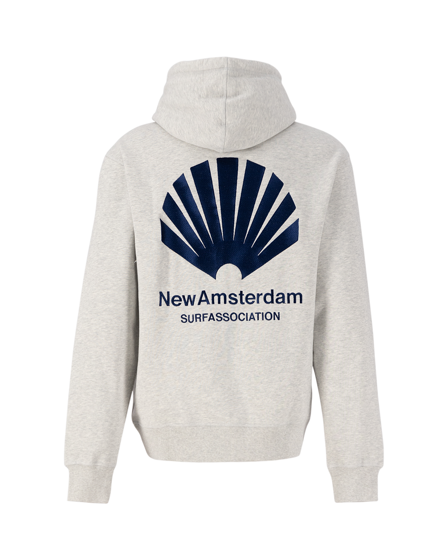 New Amsterdam Surf Association Logo Hoodie  GRIJS 1