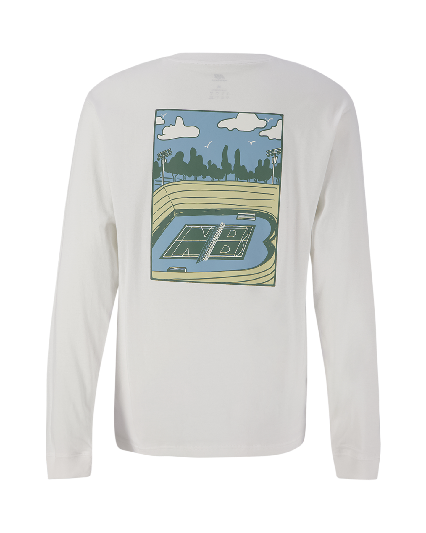 New Balance New Balance Relaxed
Court Long Sleeve WIT 1