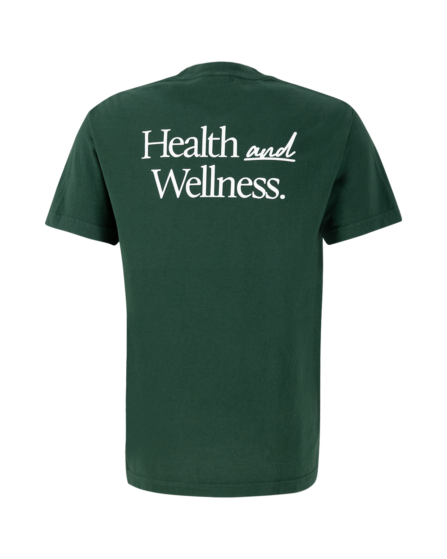 Sporty & Rich New Health T Shirt DONKERGROEN 1