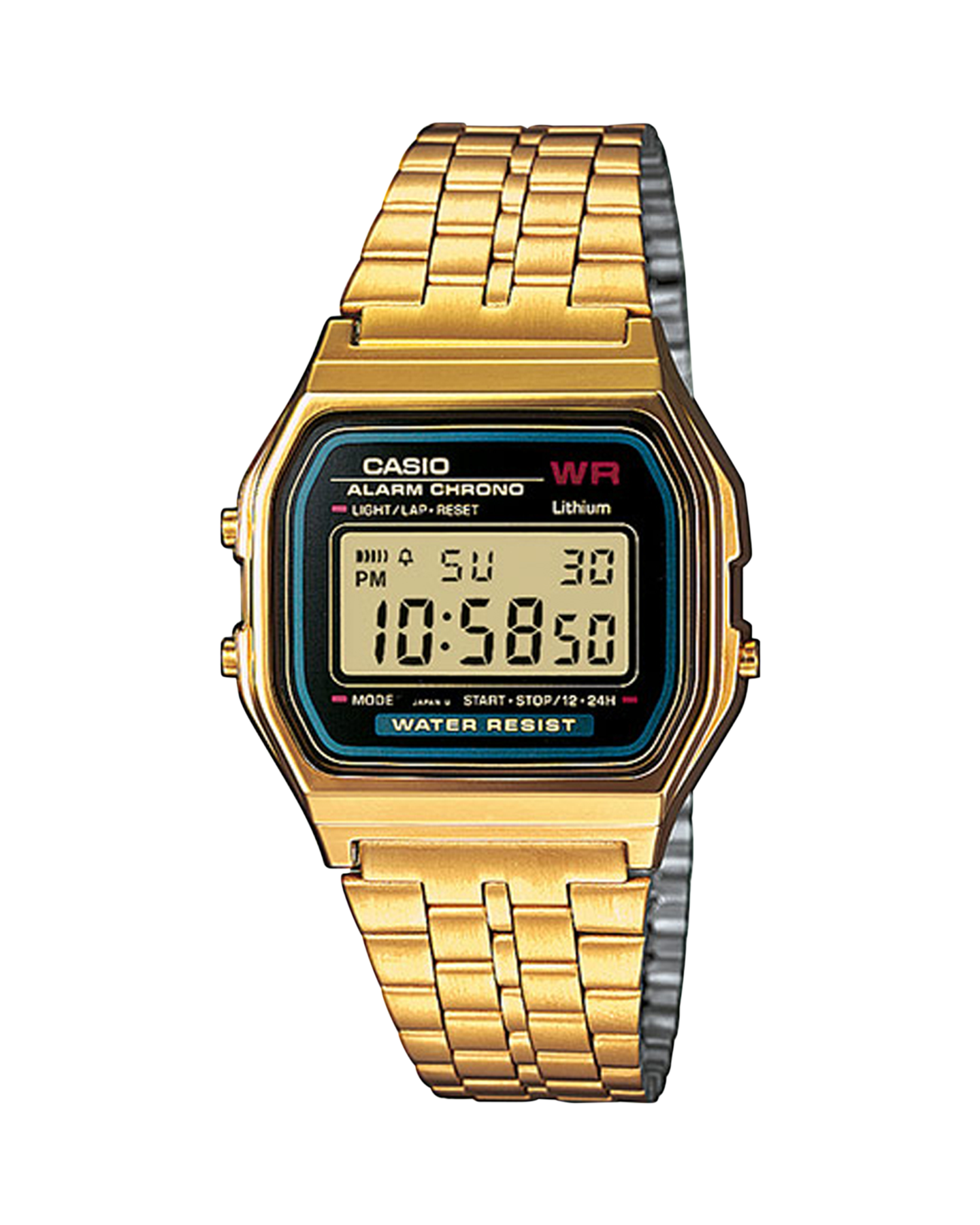 Casio CA A159WGEA-1EF ZWART 1