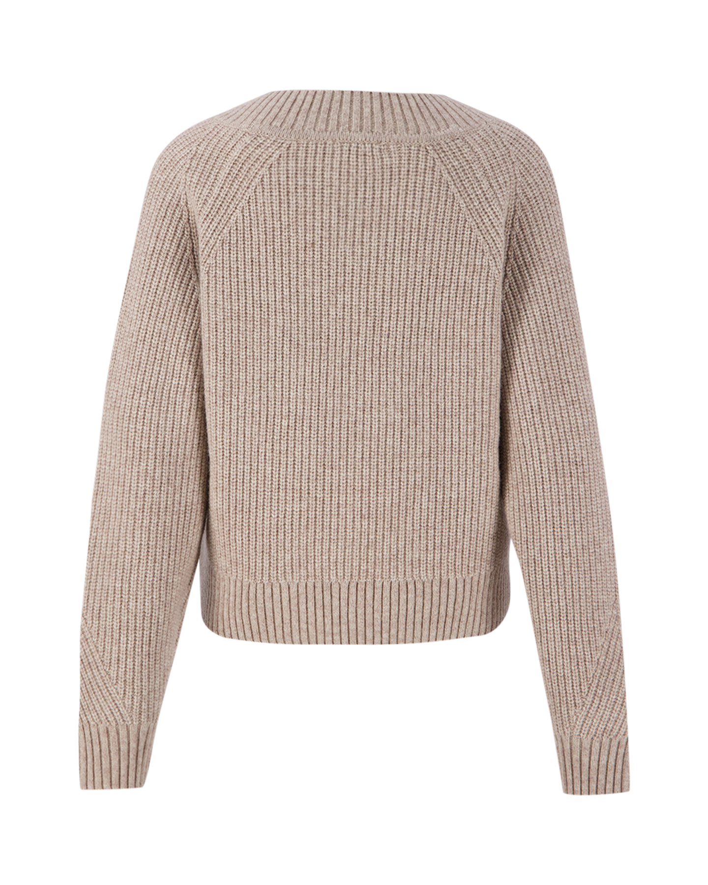 OLAF Merino V-Neck Knit BEIGE 2