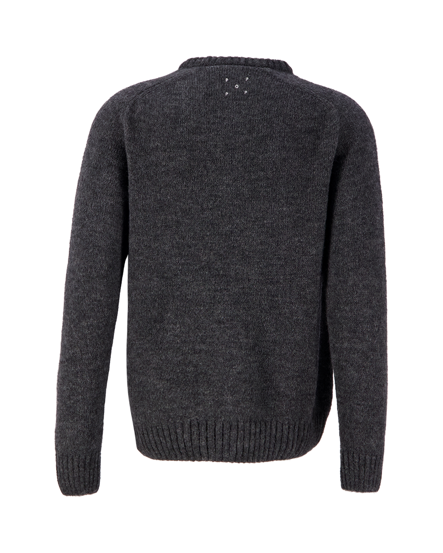 POP Trading Company Knitted Chaos Crewneck GRIJS 2