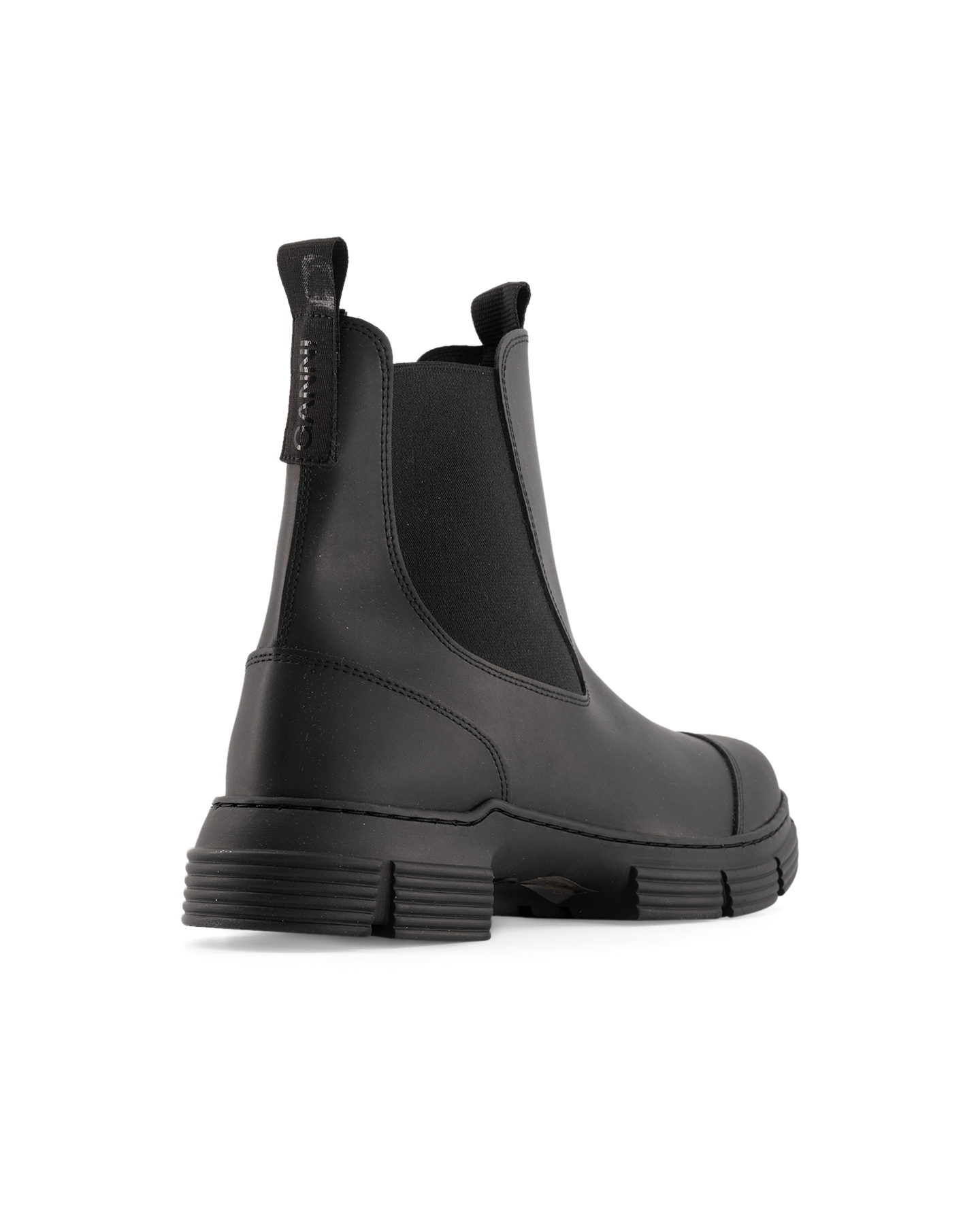 Ganni Recycled Rubber City Boot BLACK 3