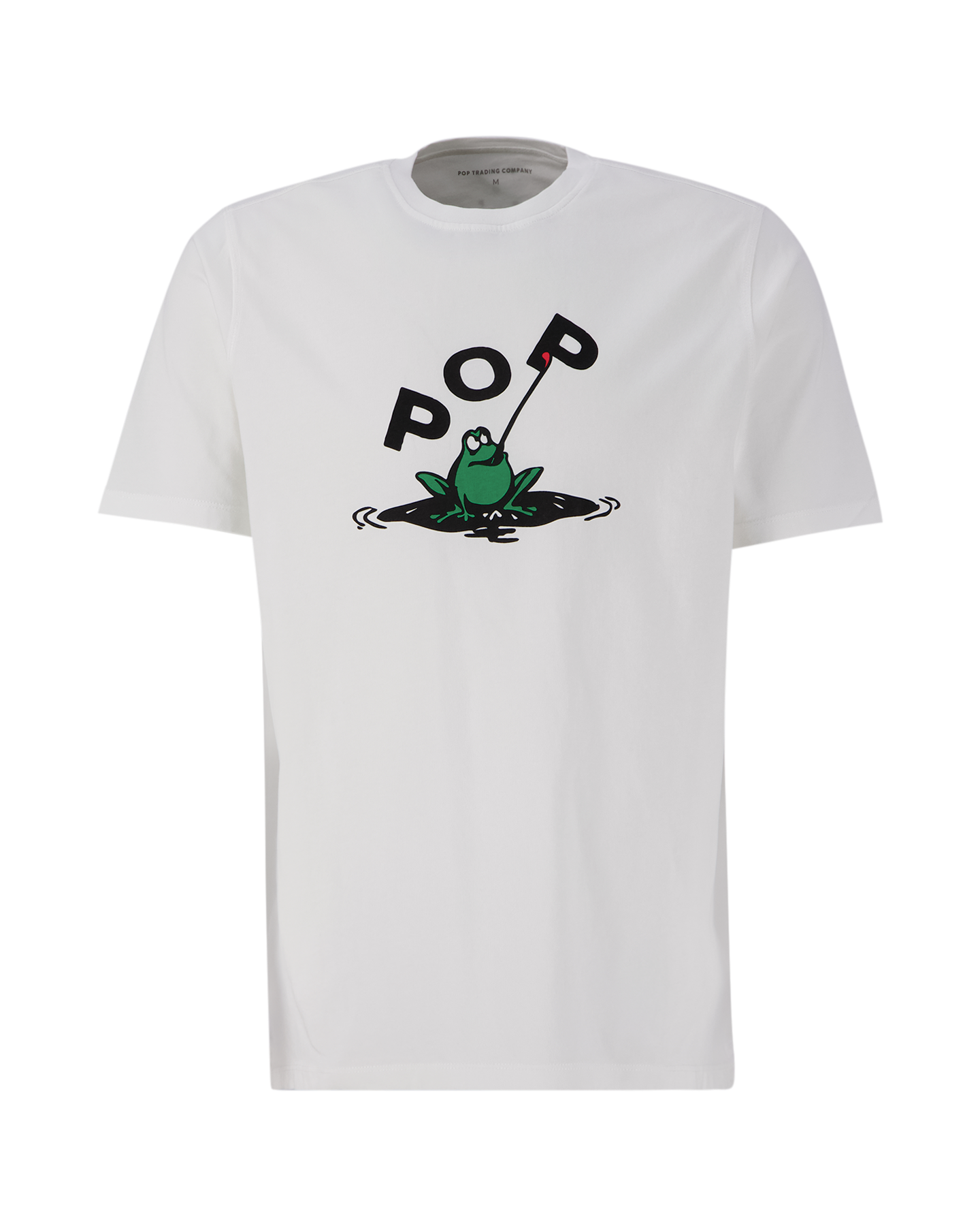 POP Trading Company Frog T-Shirt WIT 1