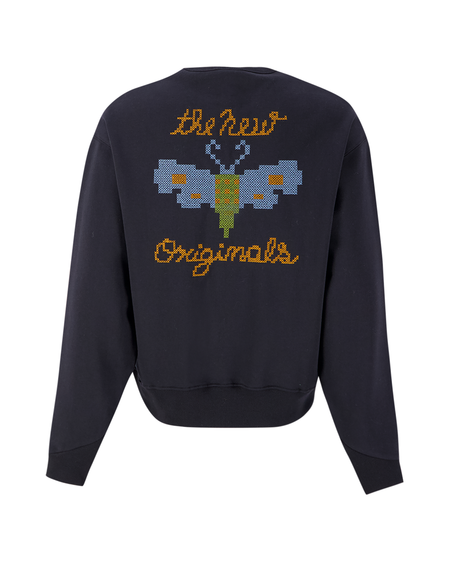 The New Originals Butterfly Crewneck ZWART 1