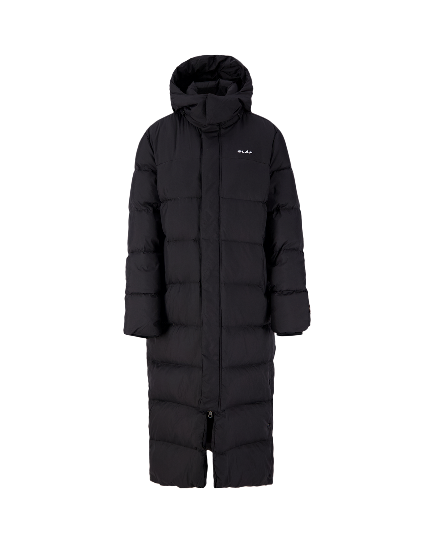 OLAF OLAF WMN Long Puffer Jacket  ZWART 1