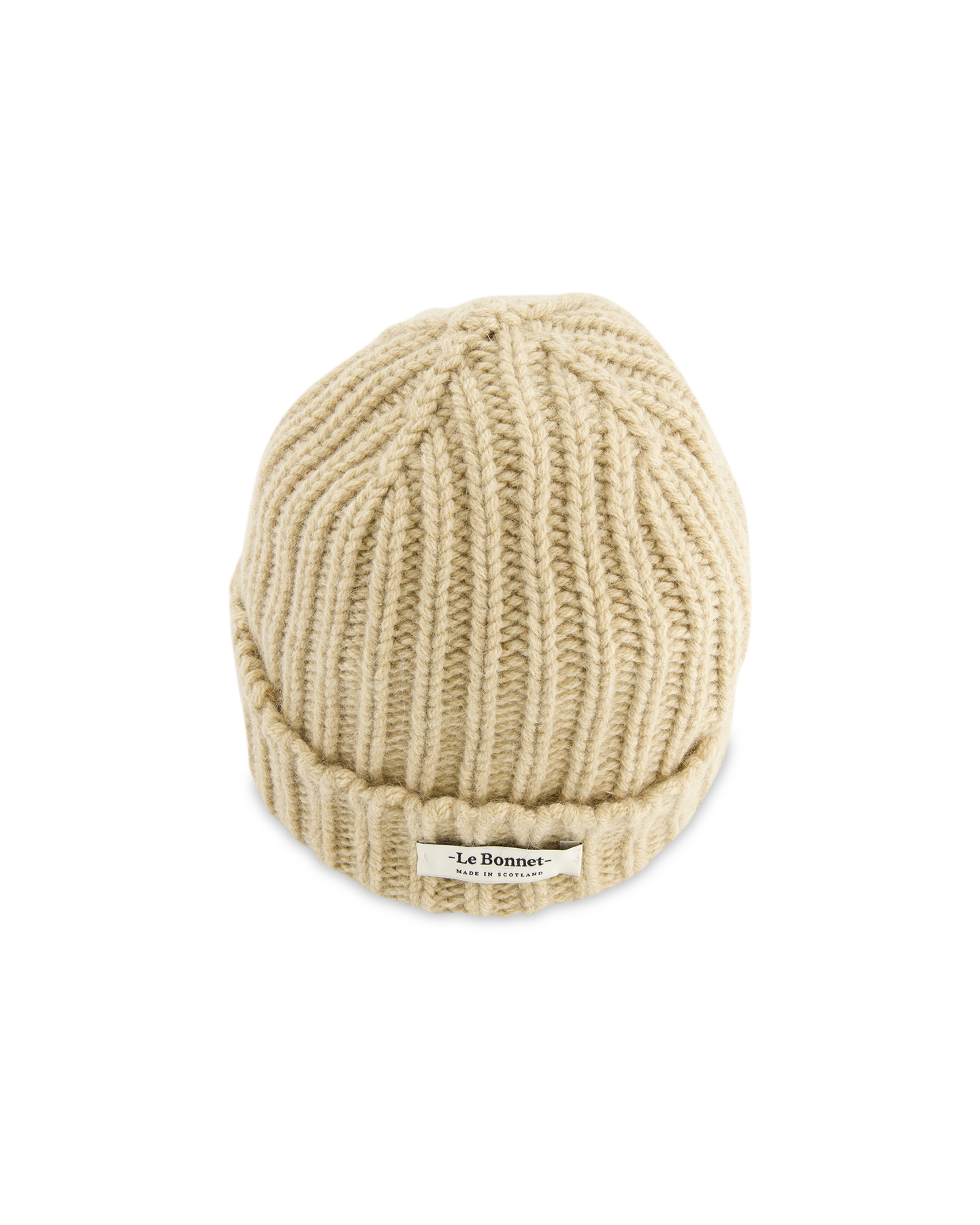 Le Bonnet Le Bonnet Logo-Sand BEIGE 1