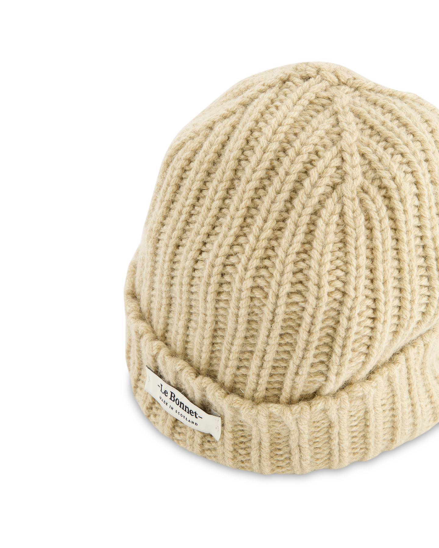 Le Bonnet Le Bonnet Logo-Sand BEIGE 3