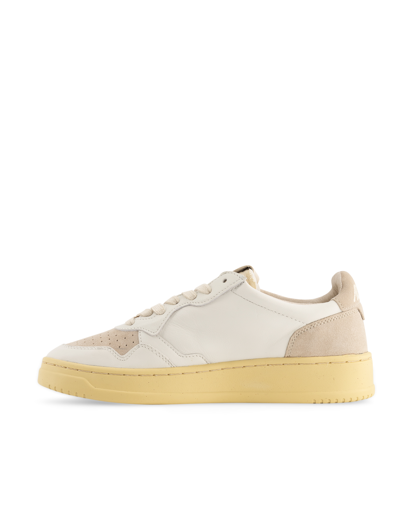 Autry Action Autry 01 Low Wom Suede/Leat Wht/Sand White 4