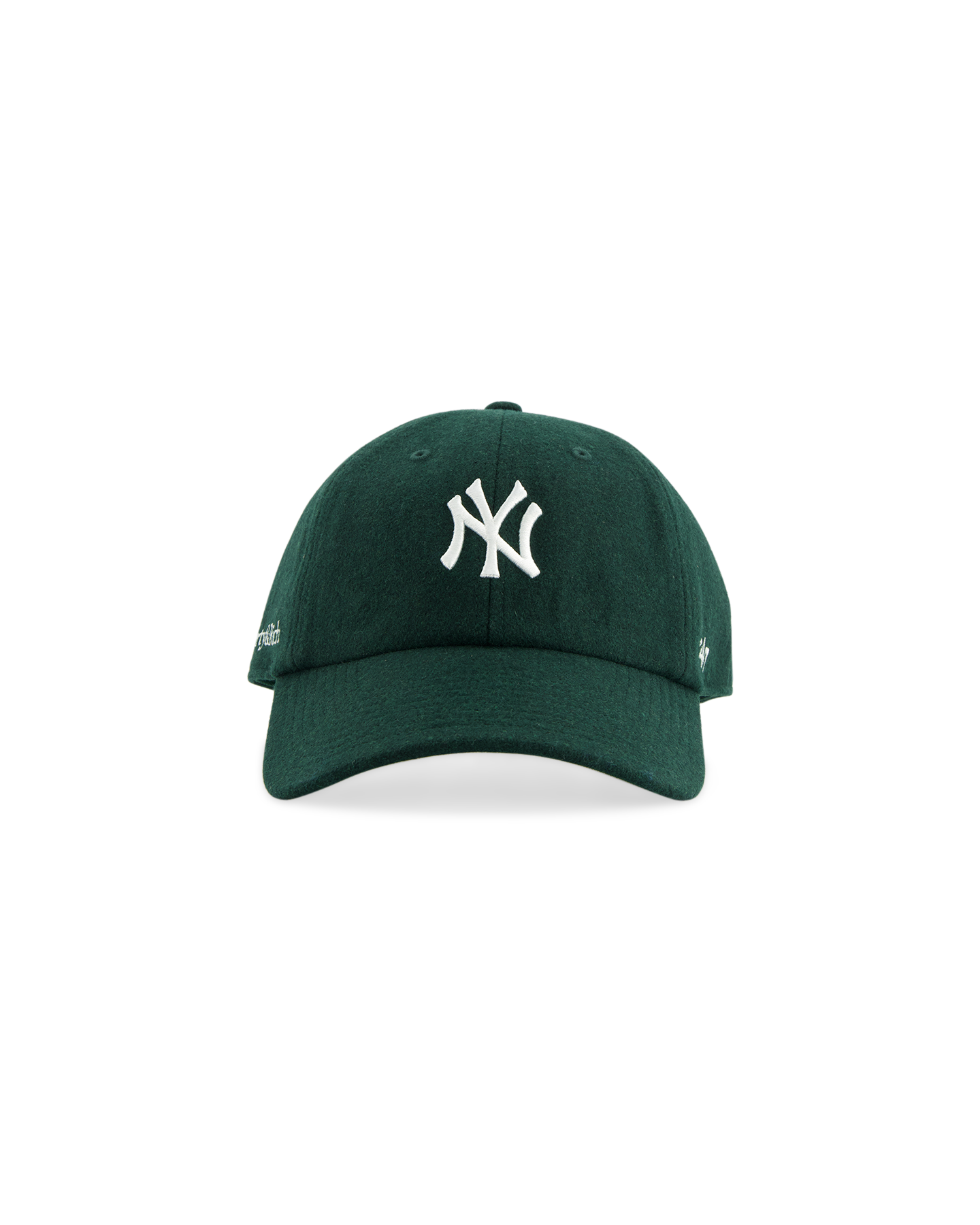 Sporty & Rich Yankees Serif Wool Hat GROEN 2