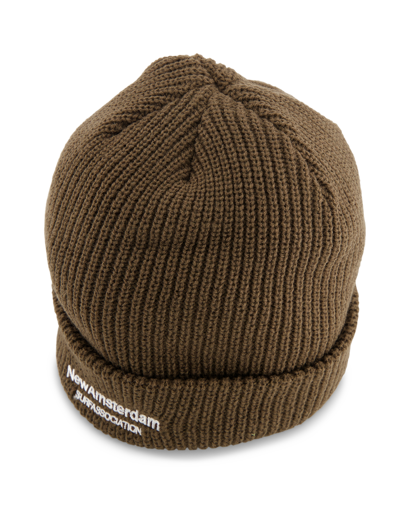 New Amsterdam Surf Association Logo Beanie Cameo Brown BRUIN 3