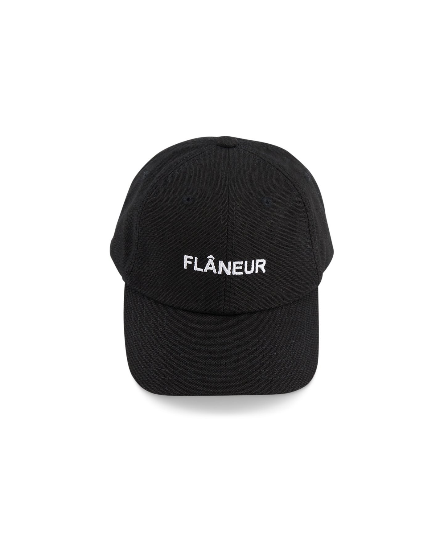 Flaneur Logo Cap ZWART 1