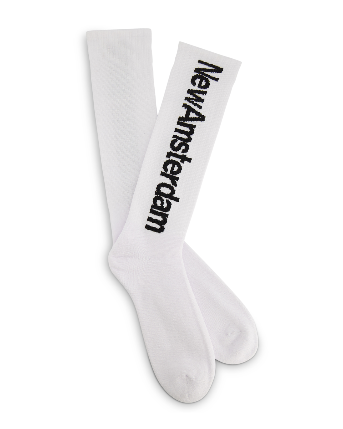 New Amsterdam Surf Association Name Socks High White WIT 2