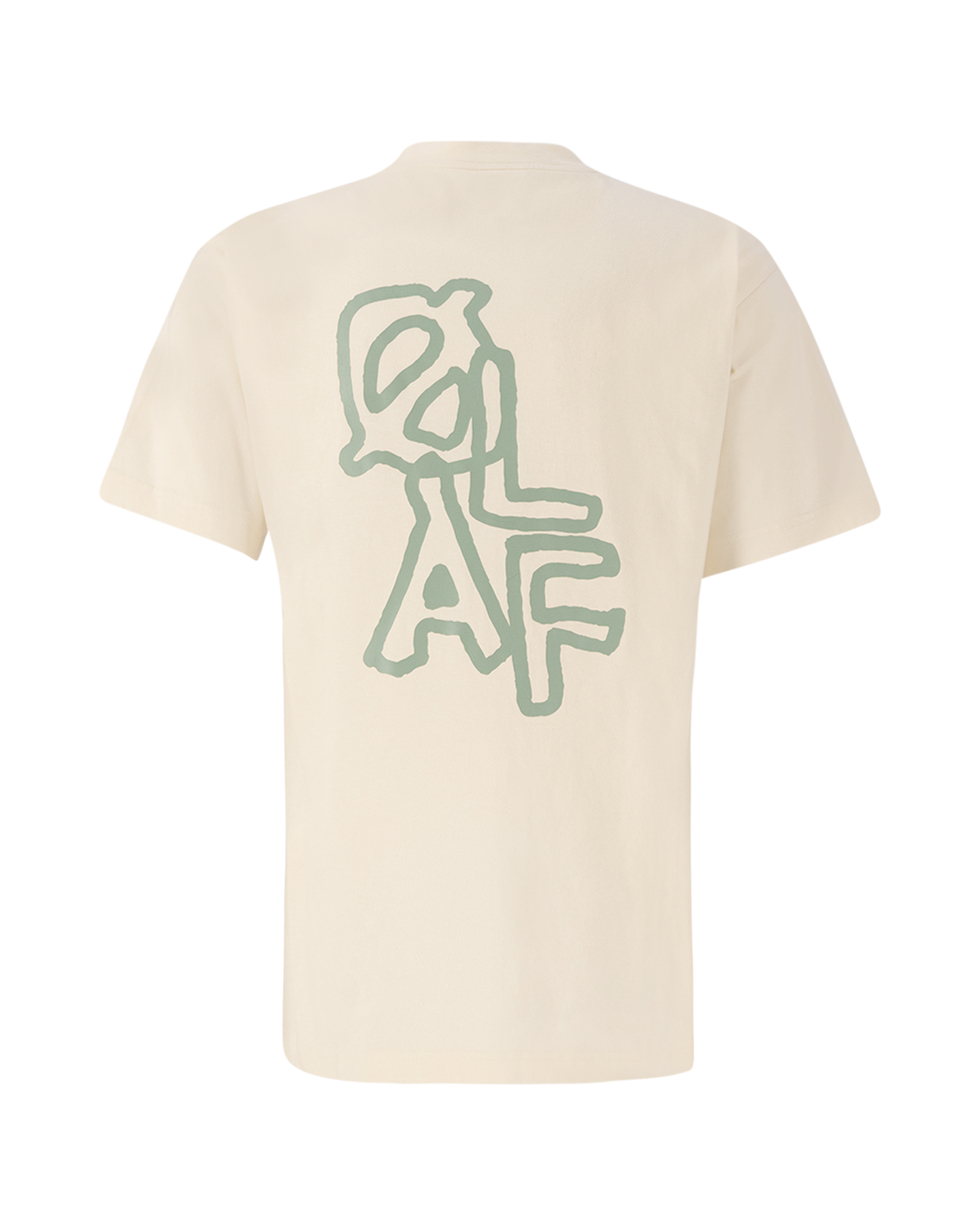 Olaf Hussein Layered Logo Tee OFFWHITE 1