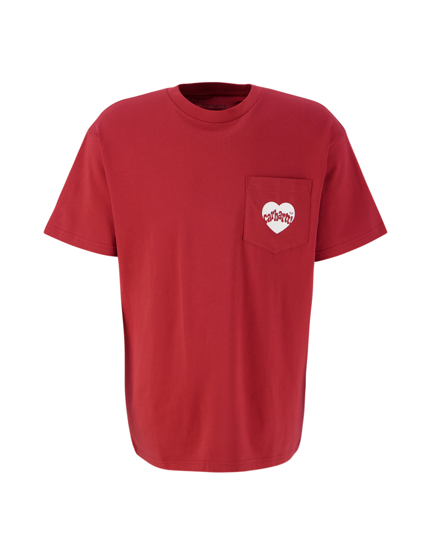 Carhartt WIP S/S Amour Pocket T-Shirt ROOD 1