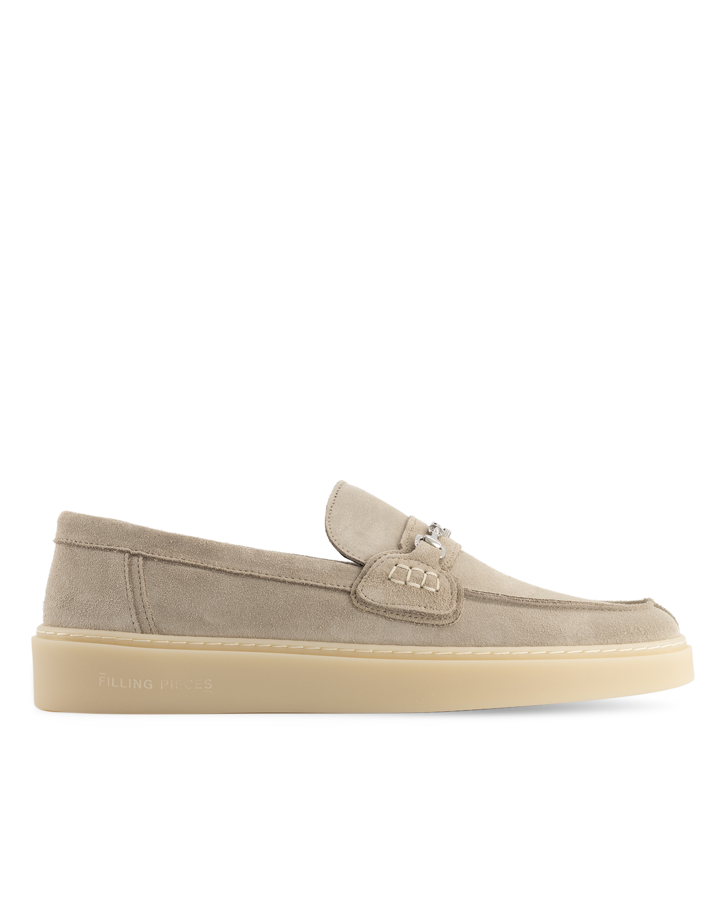 Filling Pieces Core Loafer Suede Taupe TAUPE 1