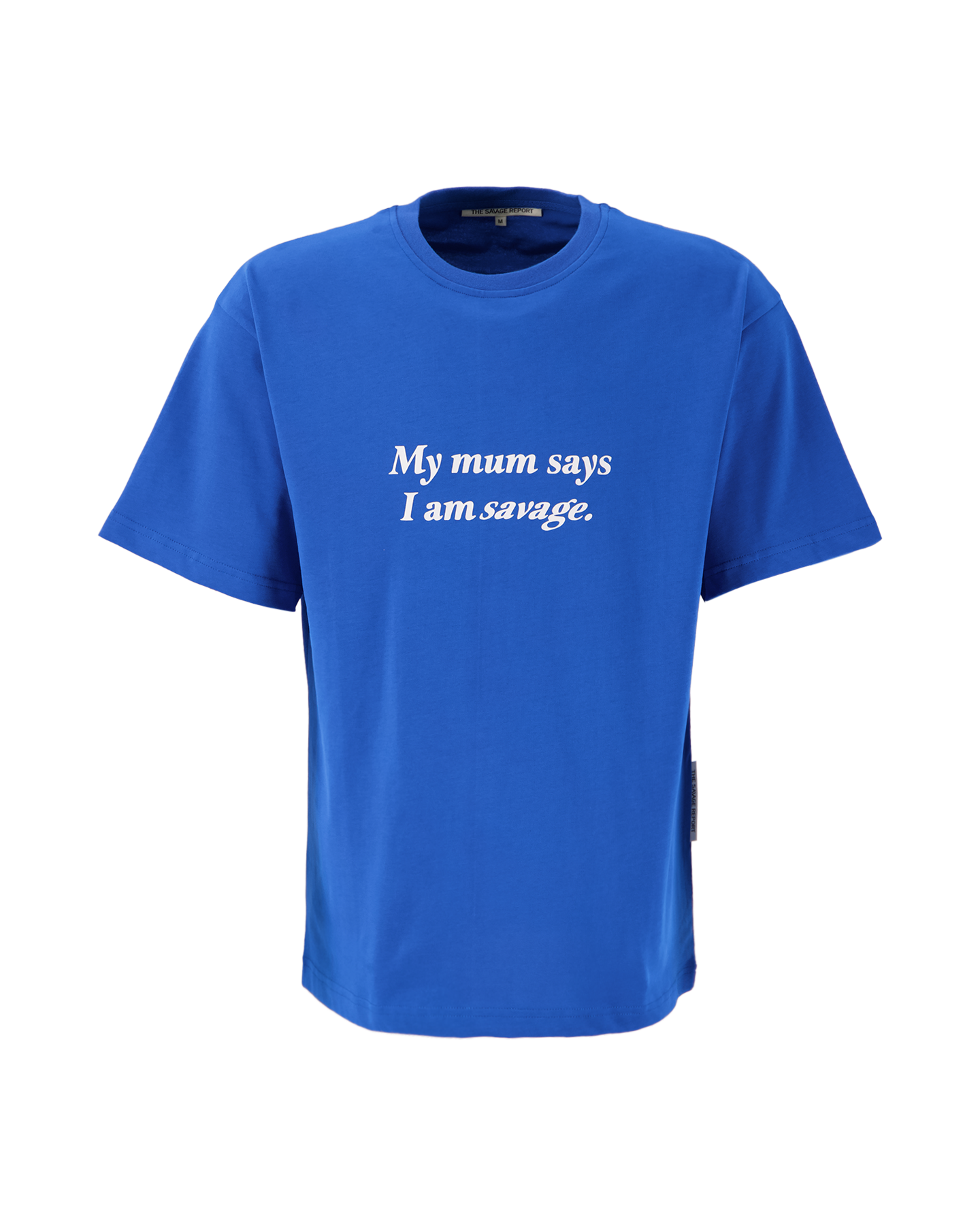 The Savage Report Mum'S T-Shirt BLAUW 1