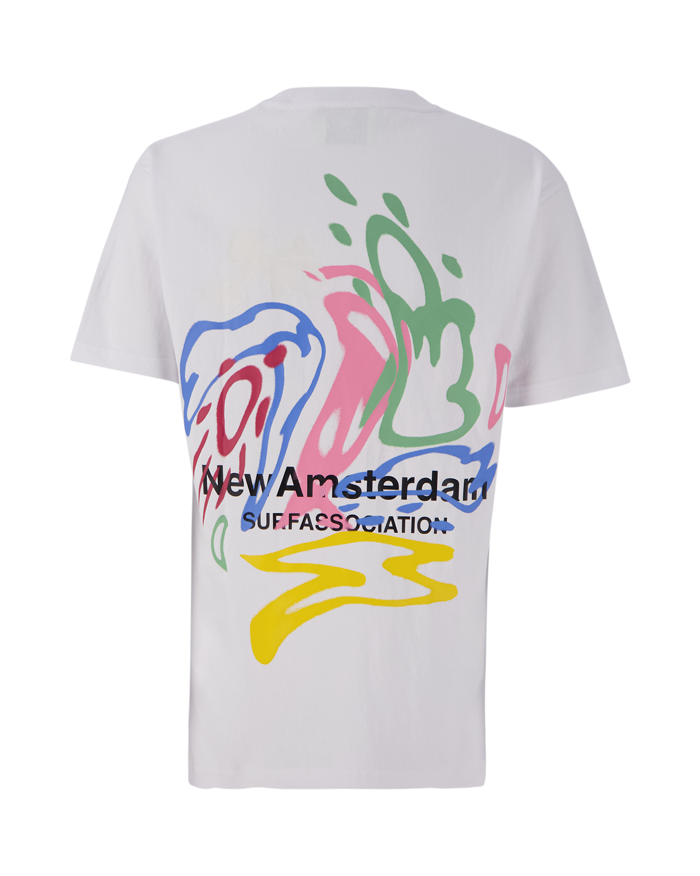 New Amsterdam Surf Association Weather Icons Tee White WIT 1