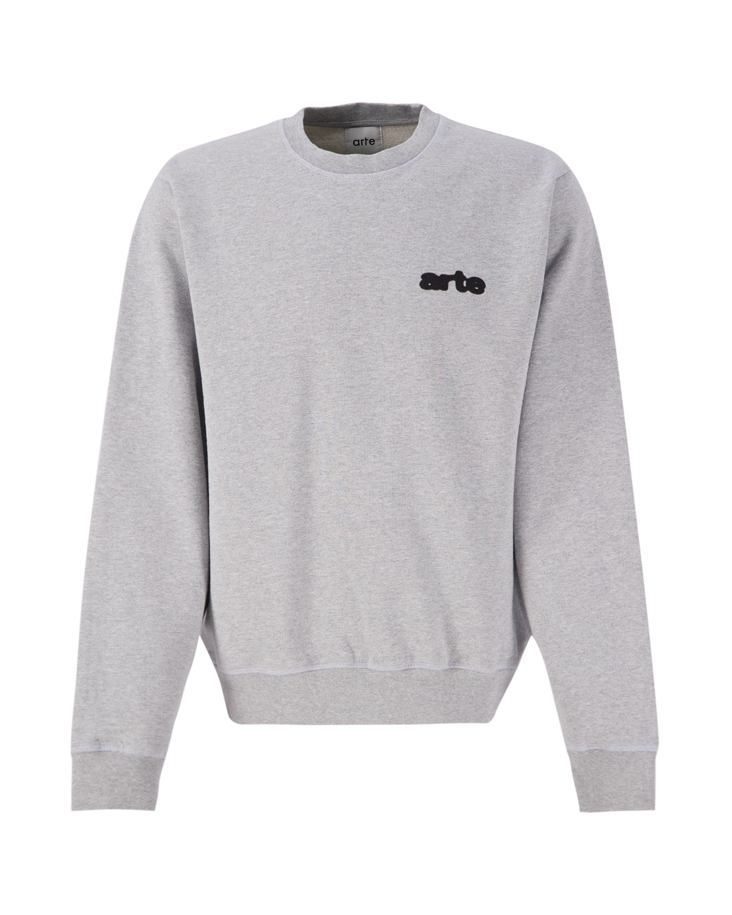 Arte Antwerp Blur Back Flower Crewneck GRIJS 2