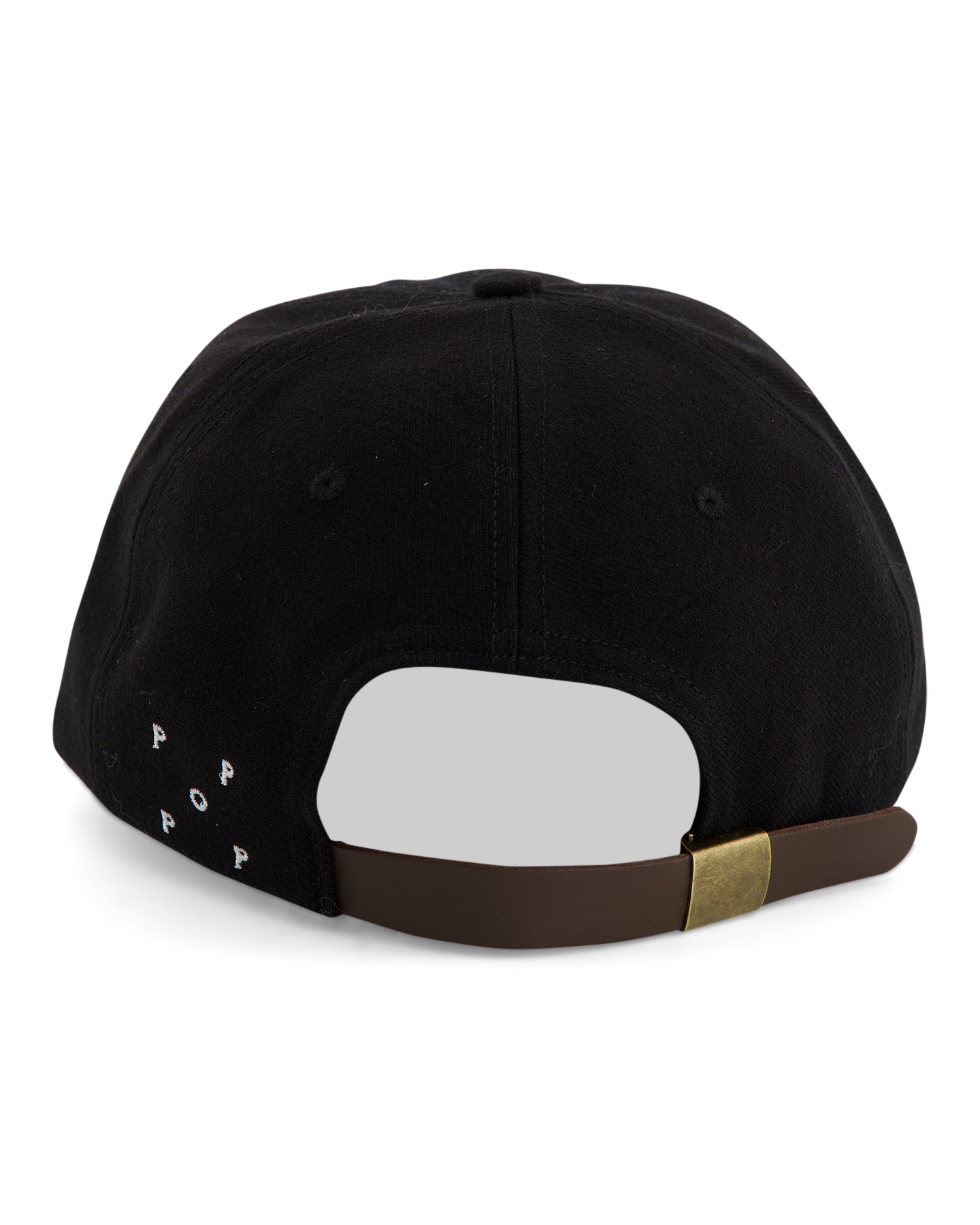 POP Trading Company Traders Sixpanel Hat ZWART 4