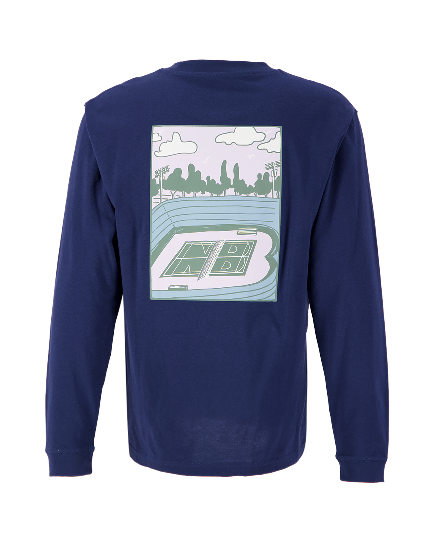 New Balance New Balance Relaxed
Court Long Sleeve BLAUW 1