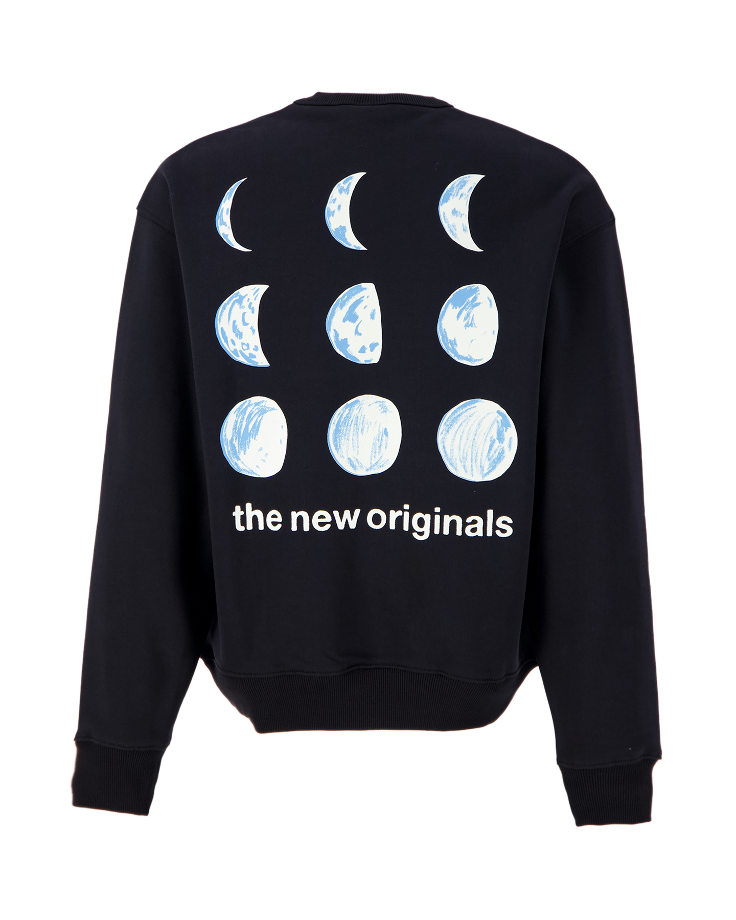 The New Originals 9 Moon Phases Crewneck ZWART 1