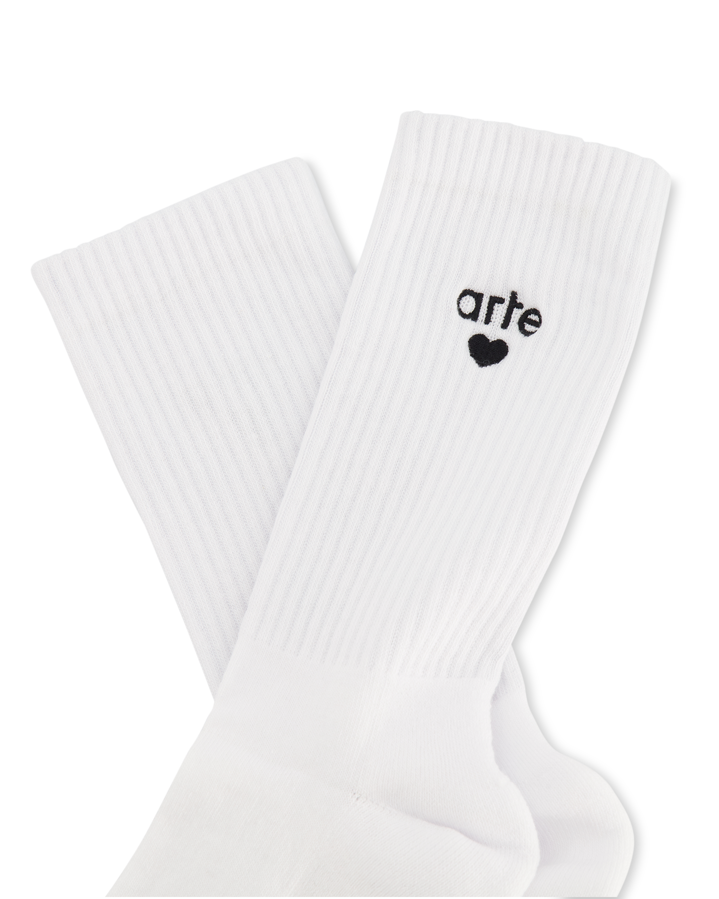 Arte Antwerp Basic Arte Heart Socks WIT 3