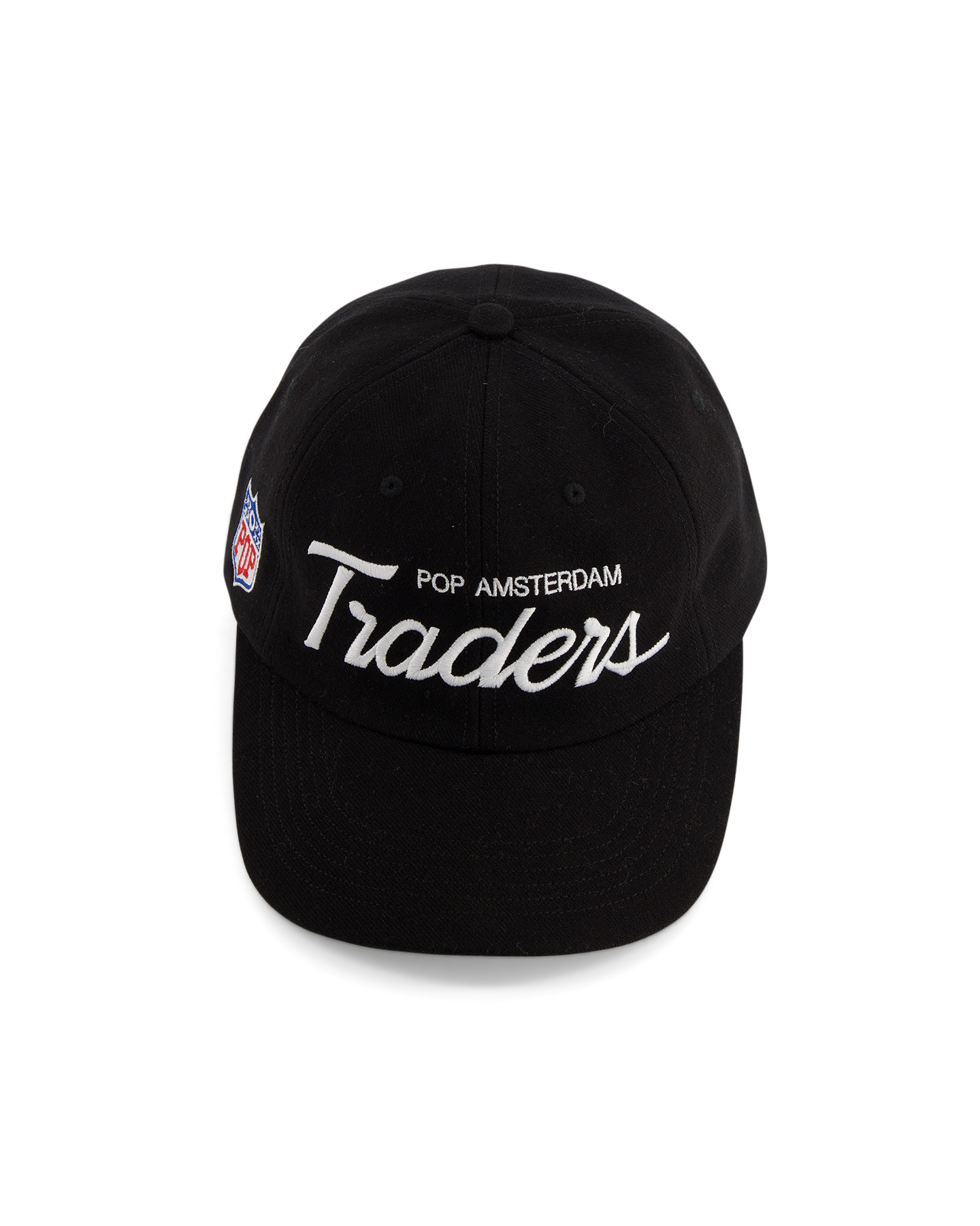 POP Trading Company Traders Sixpanel Hat ZWART 1