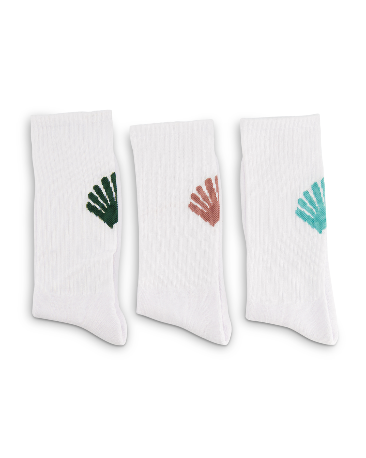 New Amsterdam Surf Association Logo Socks 3-Pack White WIT 1