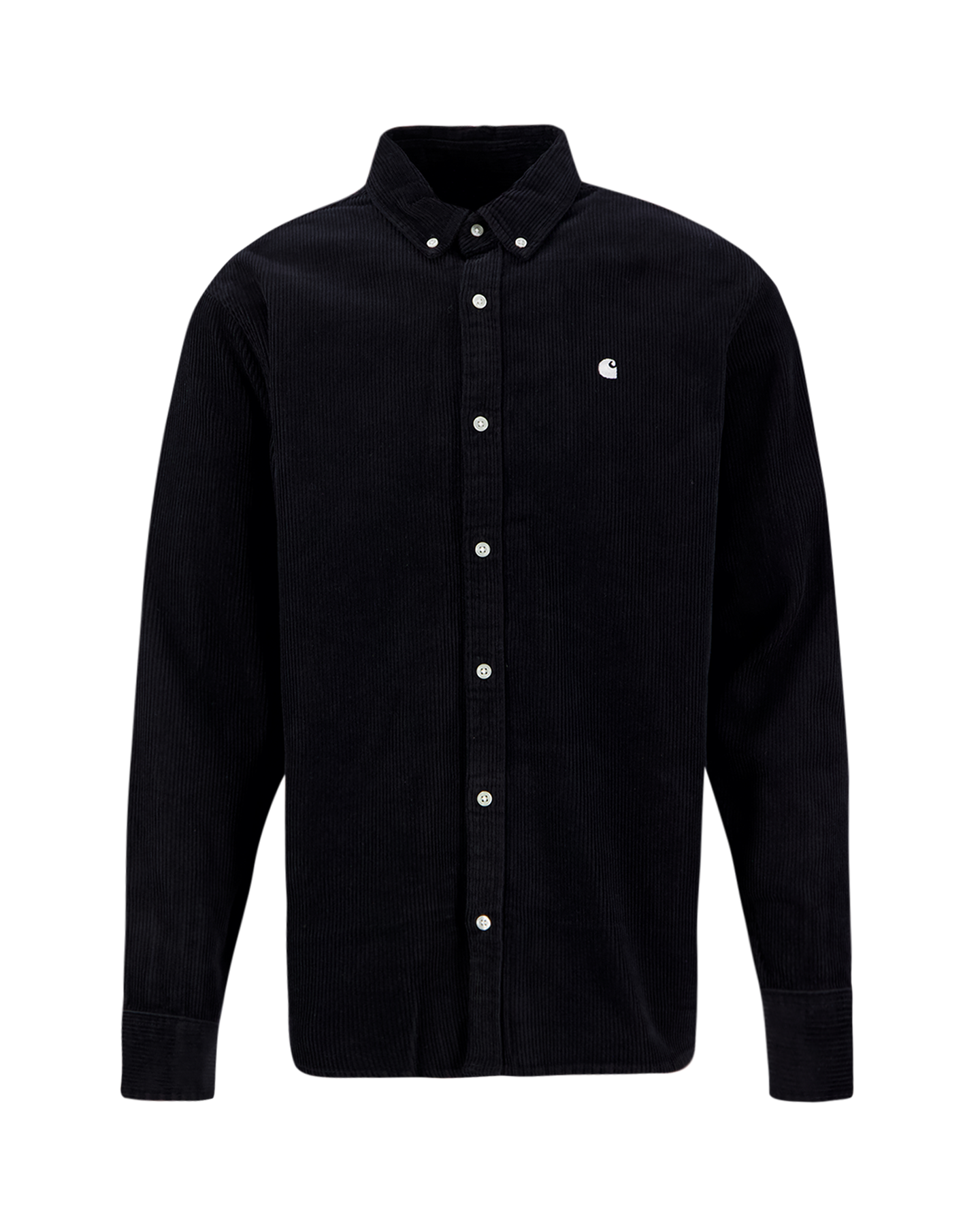 Carhartt WIP L/S Madison Cord Shirt ZWART 1