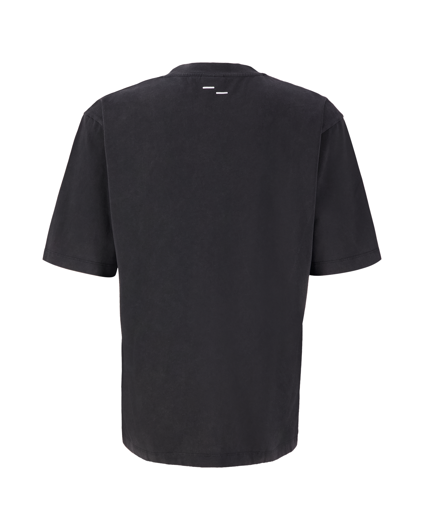 Filling Pieces T-Shirt Boxy Vintage Black ZWART 2