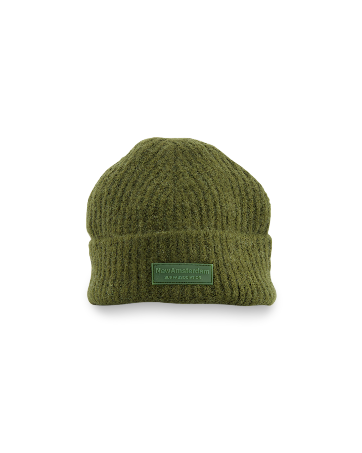 New Amsterdam Surf Association Logo Beanie Kombu Green GROEN 2