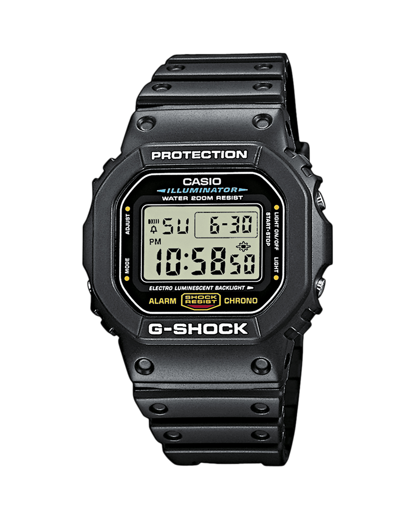 G-Shock GS DW-5600E-1VER ZWART 1