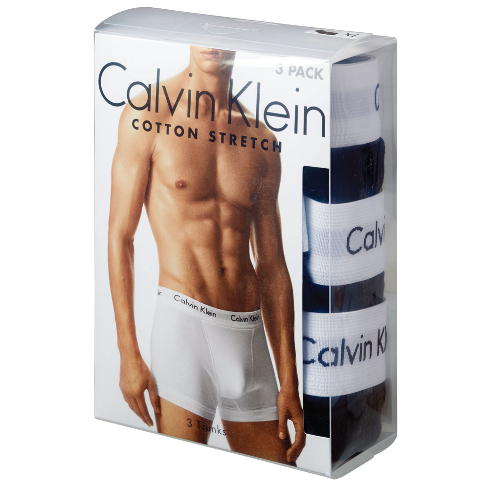Calvin Klein Trunk 3P ZWART 2