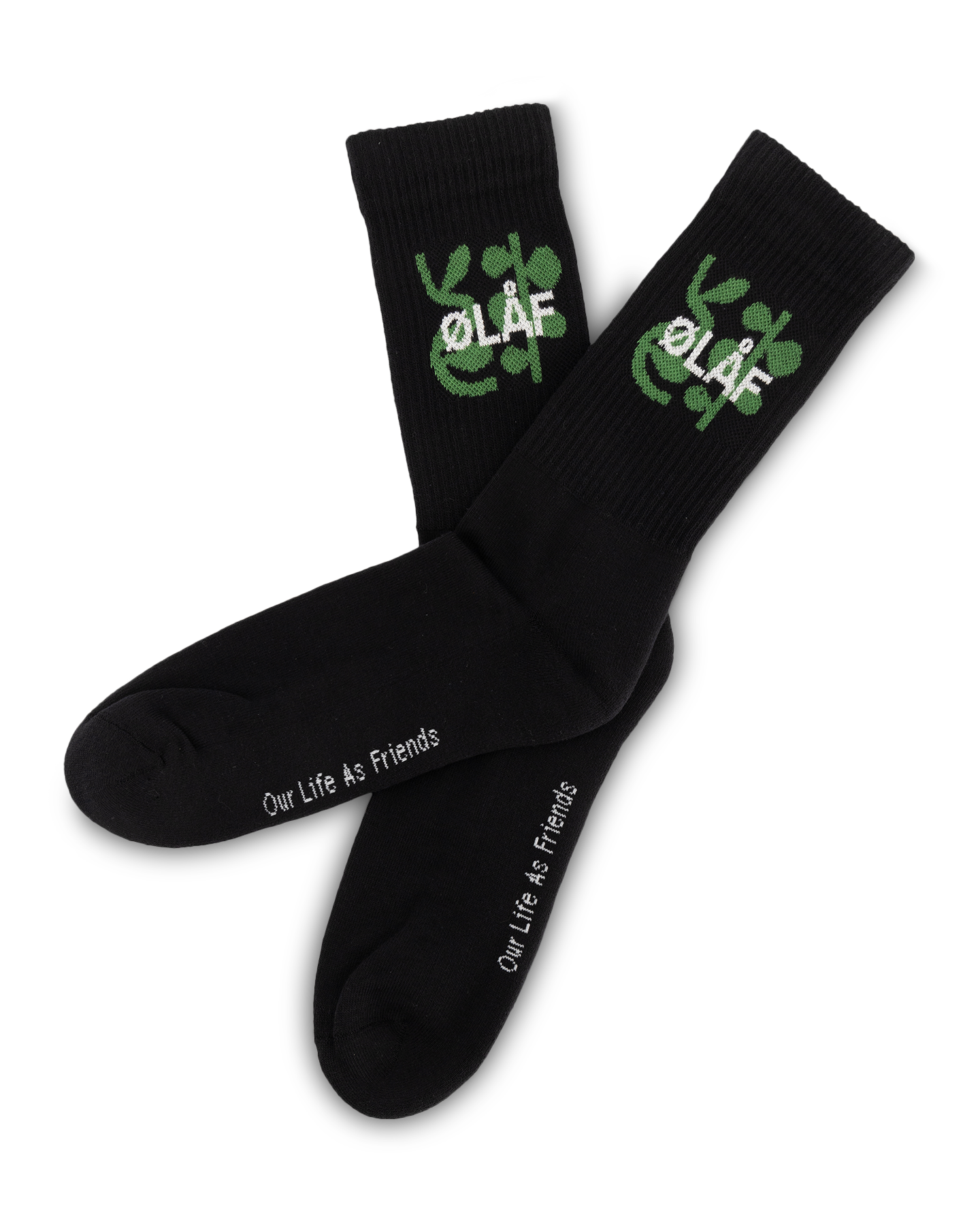Olaf Hussein Olaf Vine Socks BLACK 2