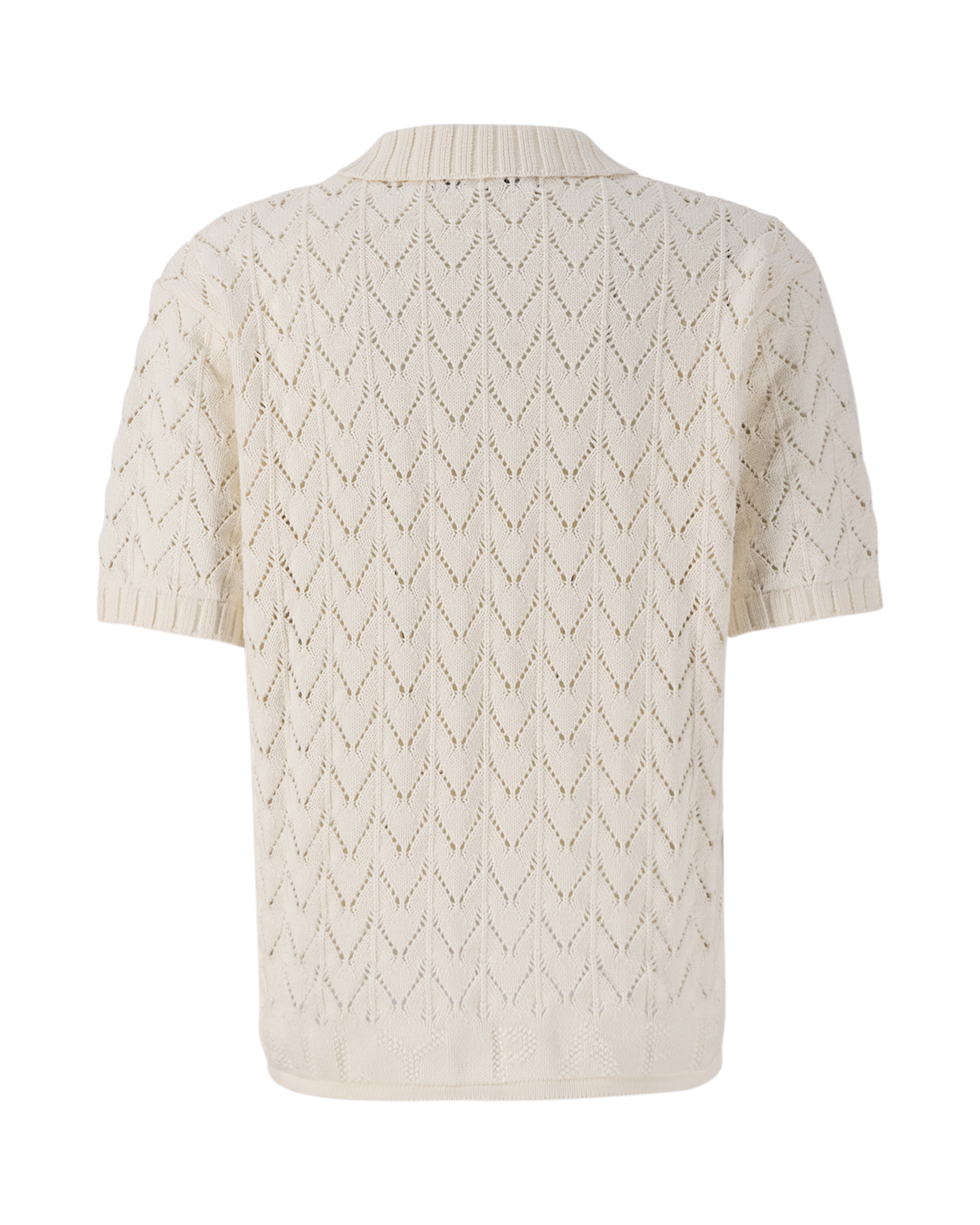 Daily Paper Yinka Relaxed Knit Ss Polo WIT 2