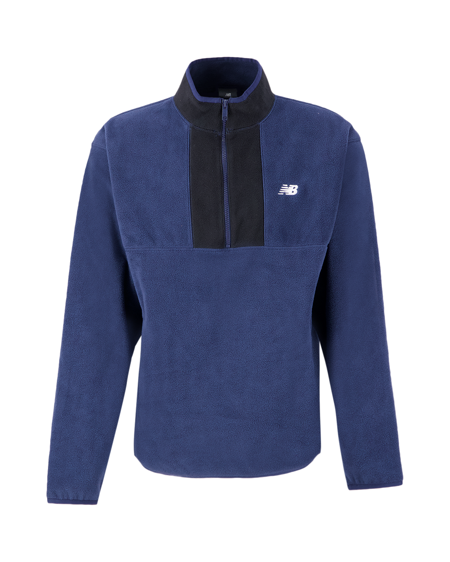 New Balance Polar Fleece 1/2 Zip BLAUW 1