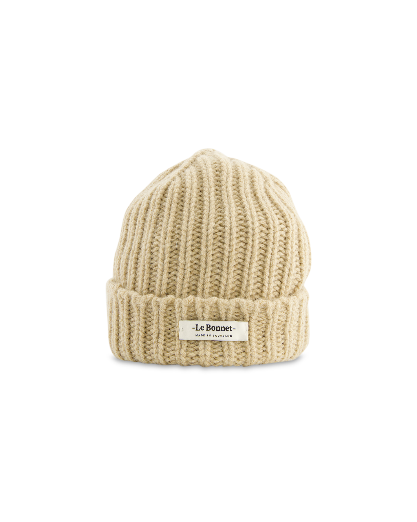 Le Bonnet Le Bonnet Logo-Sand BEIGE 2